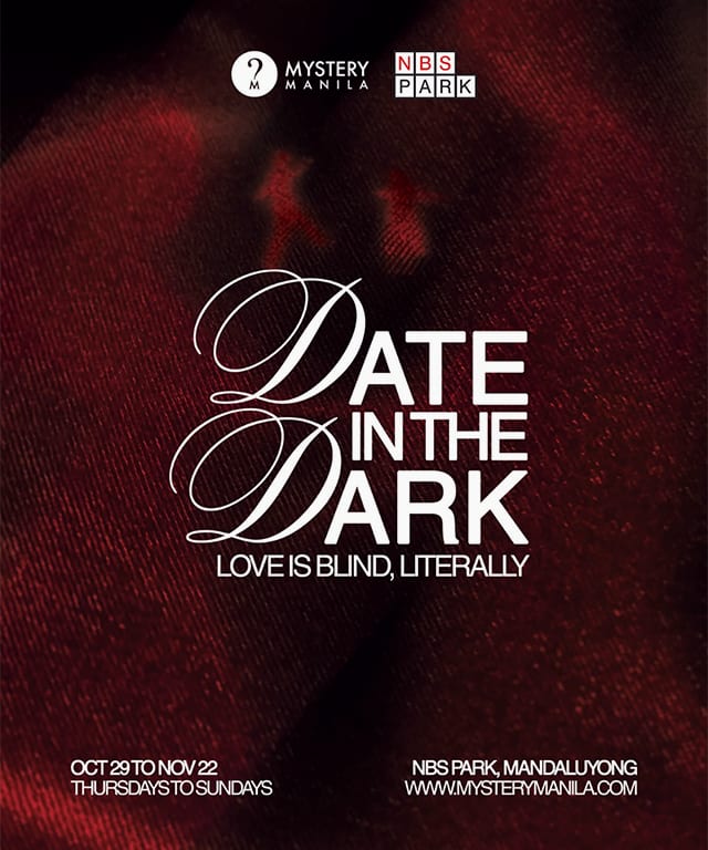 Check out this unique date idea this October: Date in the Dark